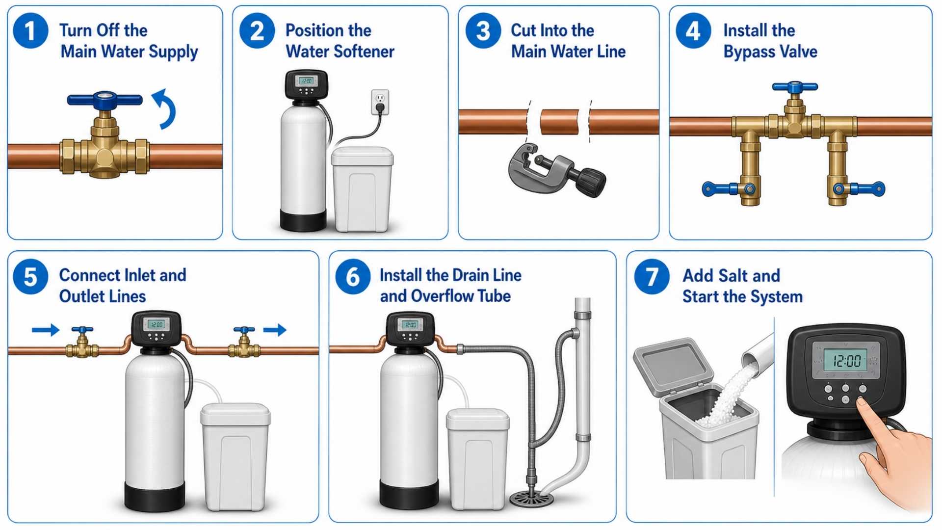 How to Install a Water Softener System