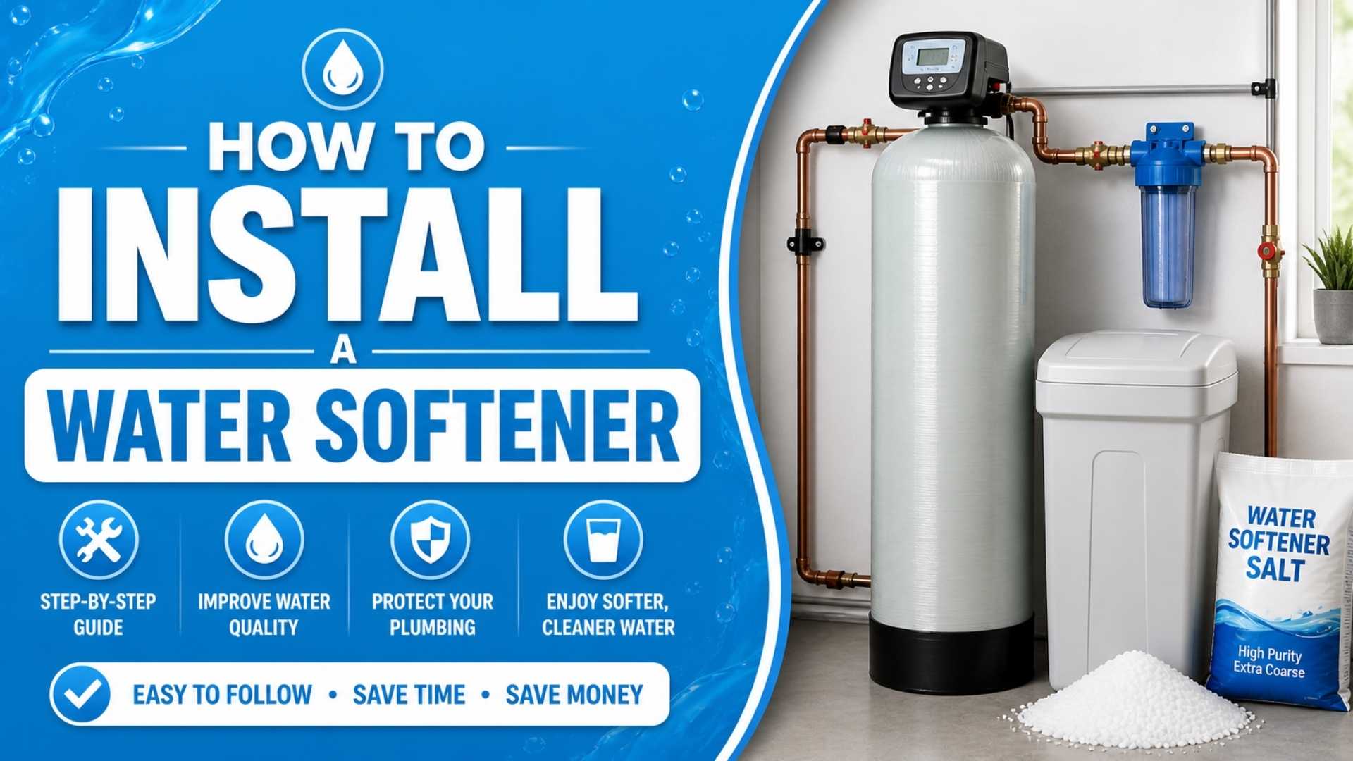 How to Install a Water Softener